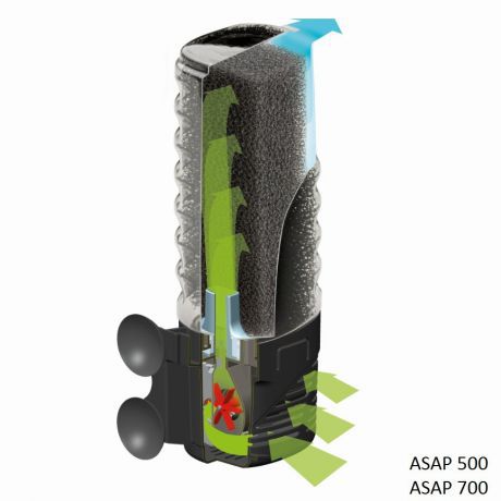 Внутренний фильтр ASAP Filter 700 для аквариума или акватеррариума (Акваэль)