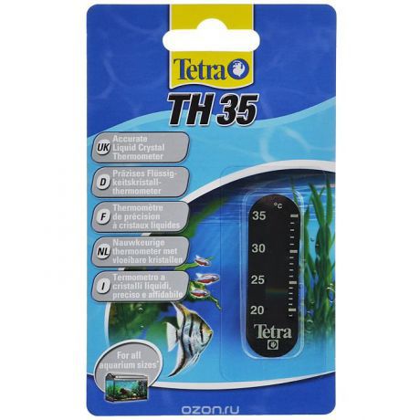 Термометр для аквариума внешний Tetra TH-35 (наклейка)