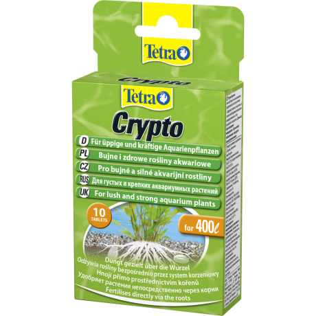 Tetra Crypto (30 таб.) для густых и крепких аквариумных растений