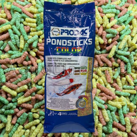 Prodac Pond Sticks Color 7.5 кг / 42 л. корм комплексный для прудовых рыб