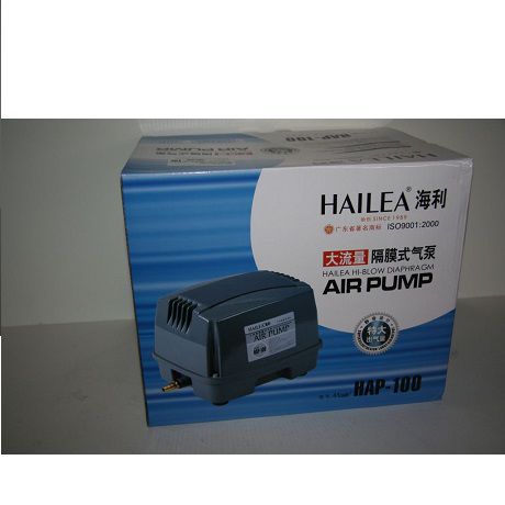 Hailea HAP-100 мембранный компрессор для пруда и септика