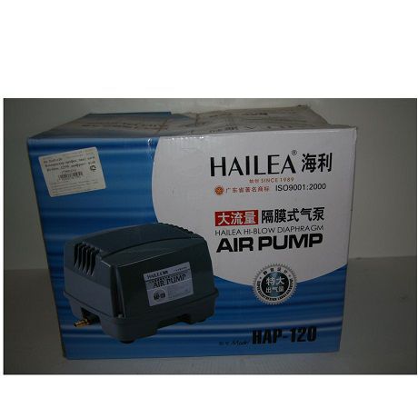 Hailea HAP-120 мембранный компрессор для пруда и септика