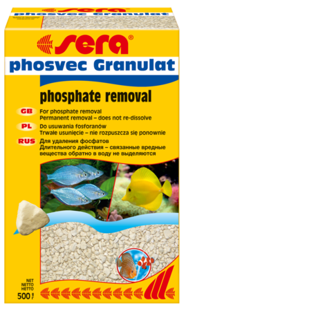 SERA Phosvec Granulat удалит фосфаты на долгий срок 