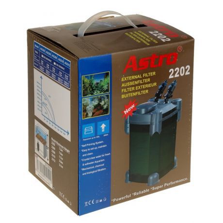 Astro 2202 внешний канистровый фильтр для аквариума