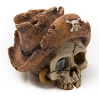 Декорация для аквариума «Пиратский череп» (Decor 139)