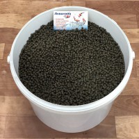 AQUAREX фр. 5 мм (10 литров) питательный тонущий корм для карпа