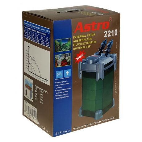 Astro 2210 внешний канистровый фильтр для аквариума