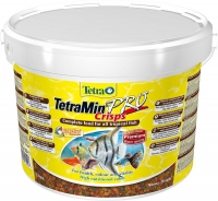 Tetra Min PRO Crisps (чипсы) основной корм для всех видов рыб