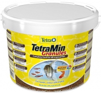 Tetra Min Granules (гранулы) основной корм для всех видов рыб
